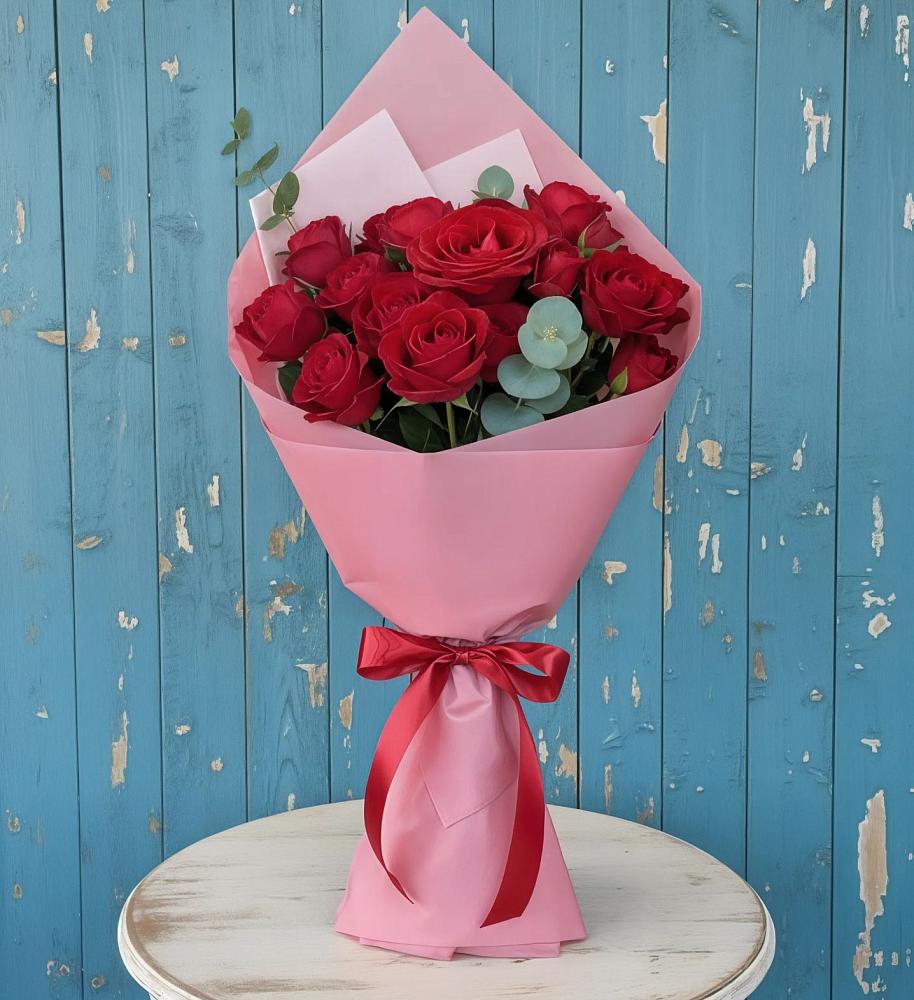 Букет цветов из: Розы в Балтаси