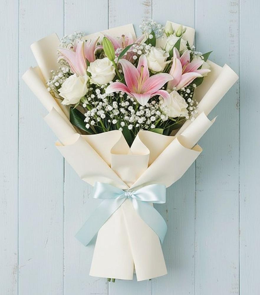 Букет цветов из: Лилии в Балтаси