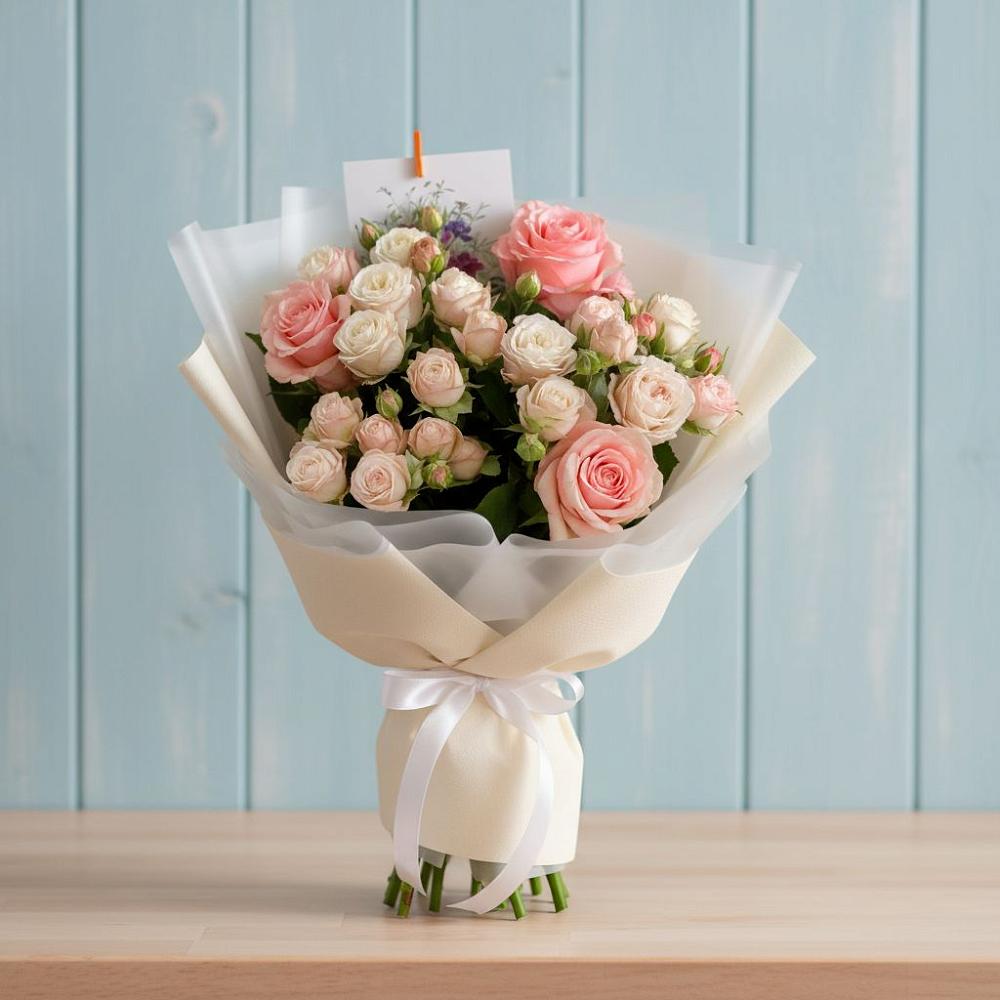 Букет цветов из: Розы в Балтаси