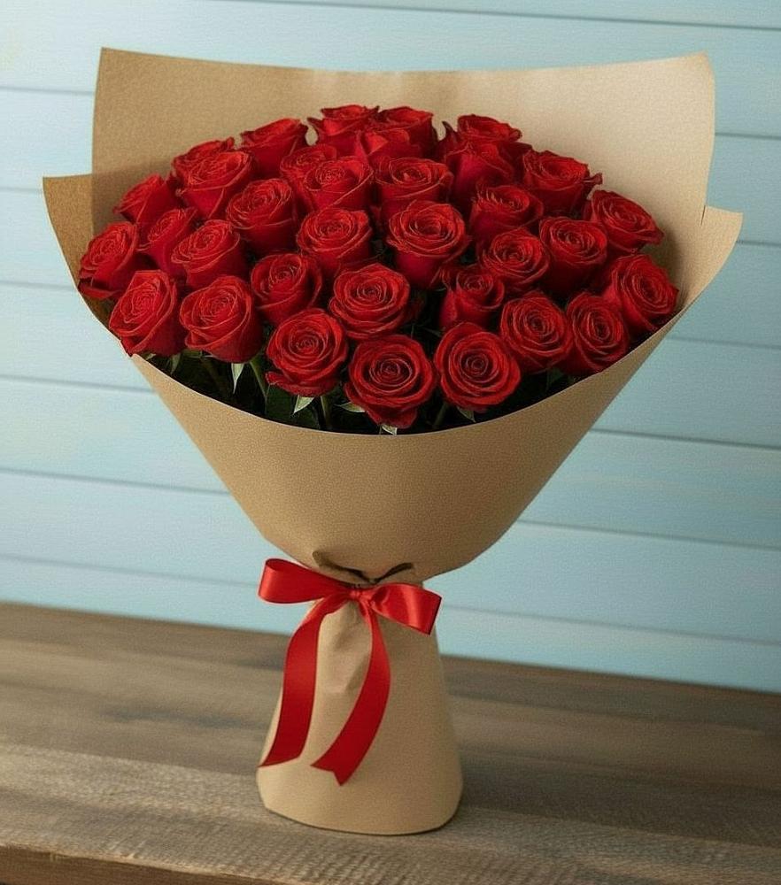 Букет Красные розы Милано в Балтаси