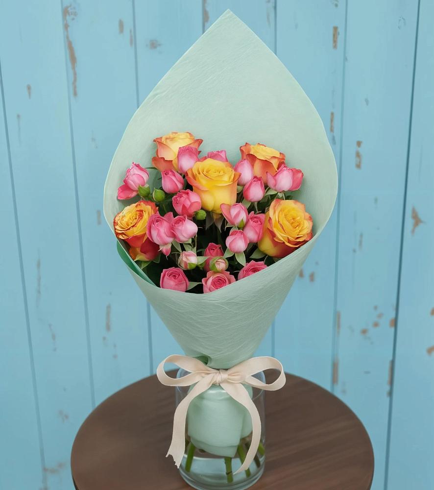 Букет цветов из: Розы в Балтаси