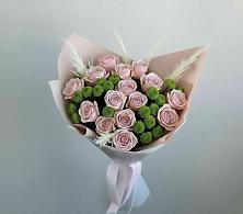 Букет цветов из:  Розы и Хризантемы #REPLACE_PRED# Балтаси