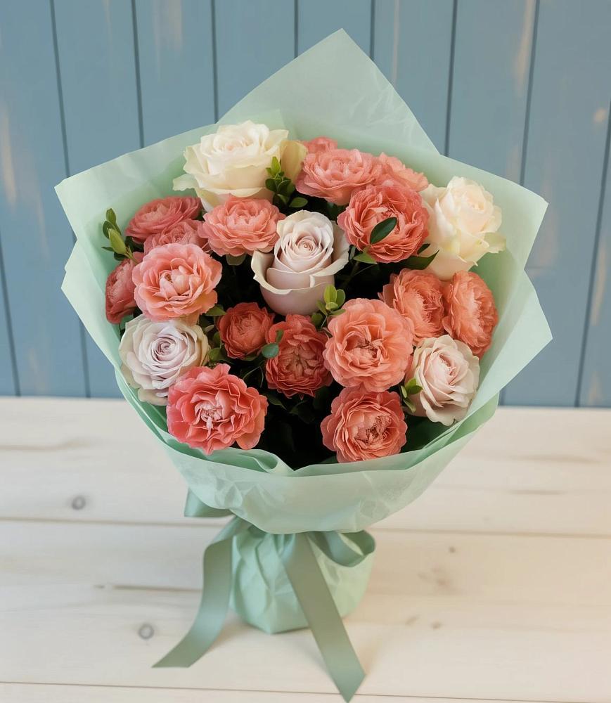 Букет цветов из: Розы в Балтаси