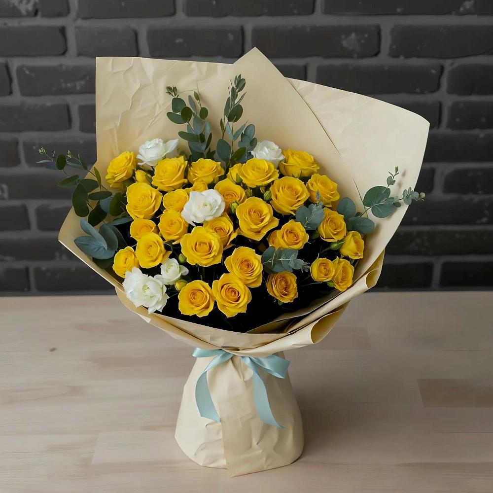 Букет цветов из: Розы в Балтаси