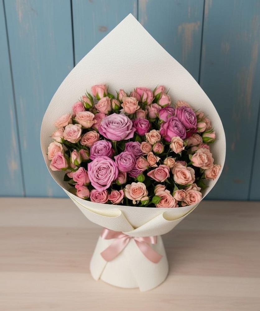 Букет цветов из: Розы в Балтаси