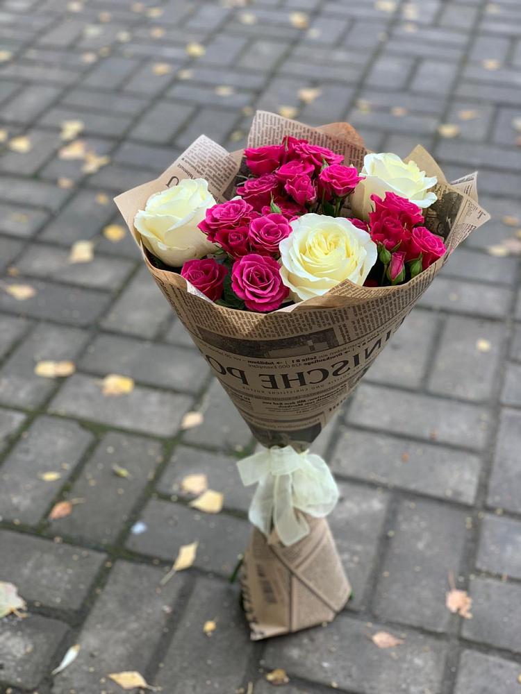 Букет цветов из: Розы в Балтаси