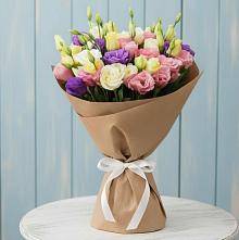 Букет цветов из:  Лизиантусы #REPLACE_PRED# Балтаси